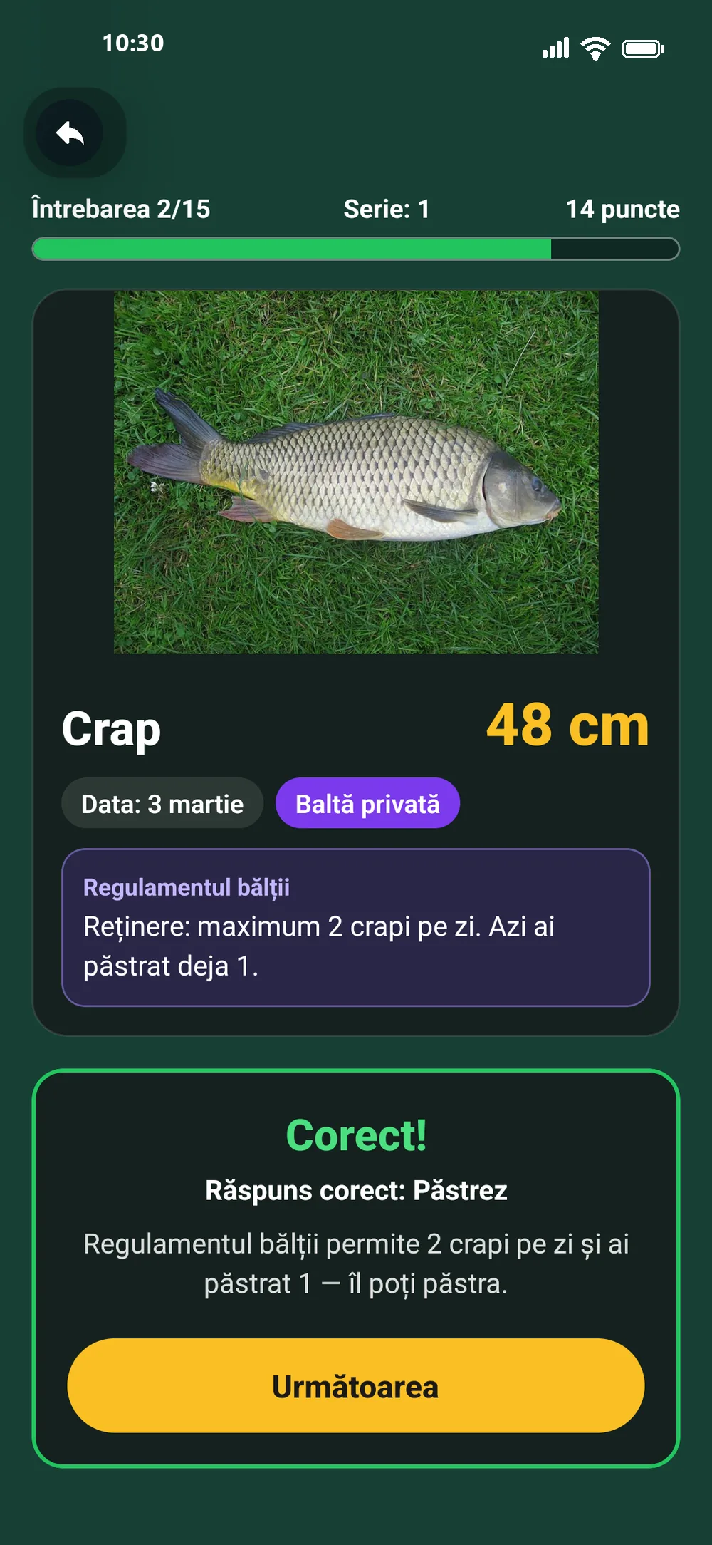 O întrebare din jocul Păstrezi sau eliberezi?